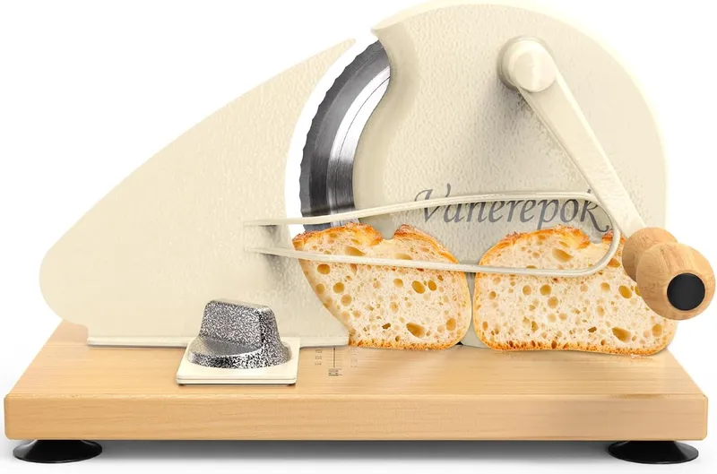vanerepok Upgrade Manual Bread Slicer for Homemade Sourdough Bread